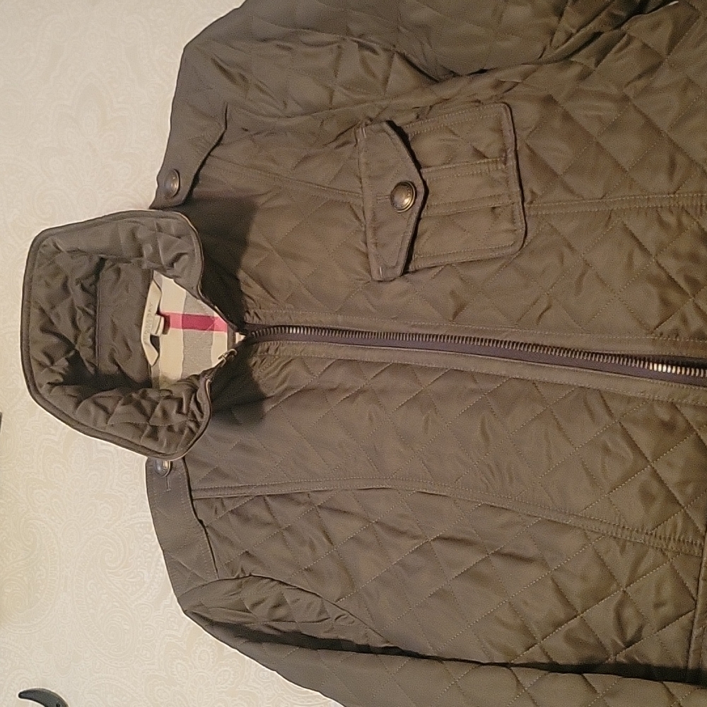 Burberry quilted jacket